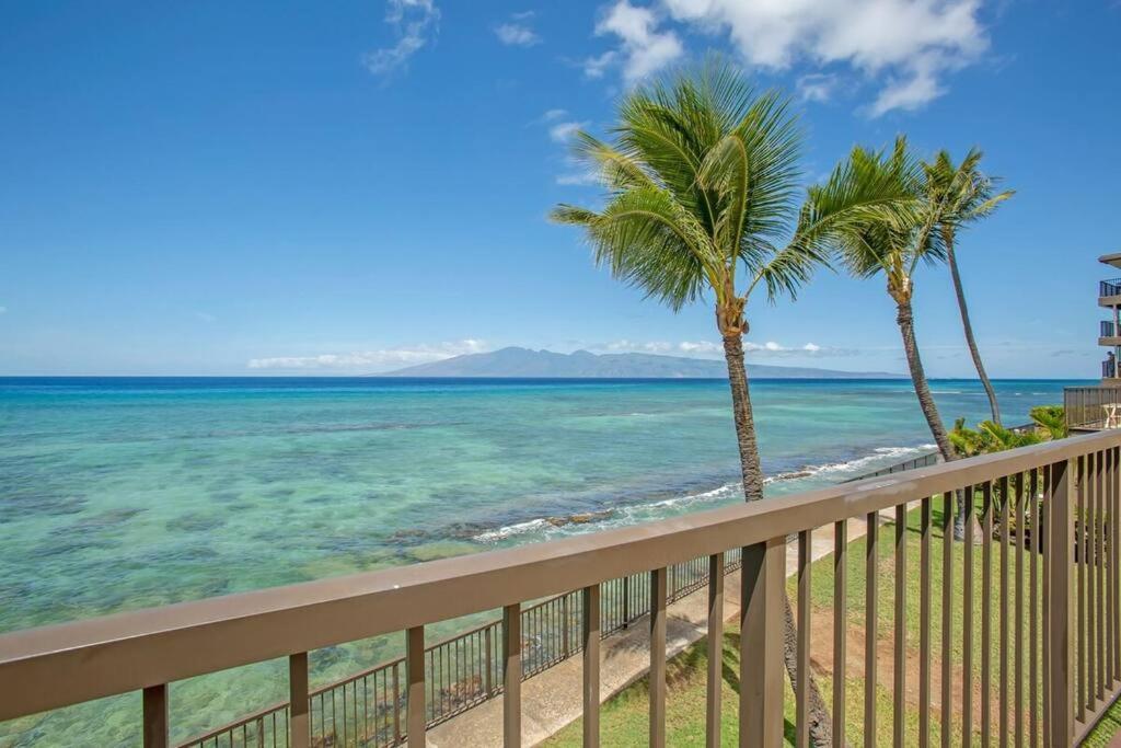 Hale Ono Loa 403- Top Floor, Ocean View, & Complete Modern Remodel Kahana Exterior foto