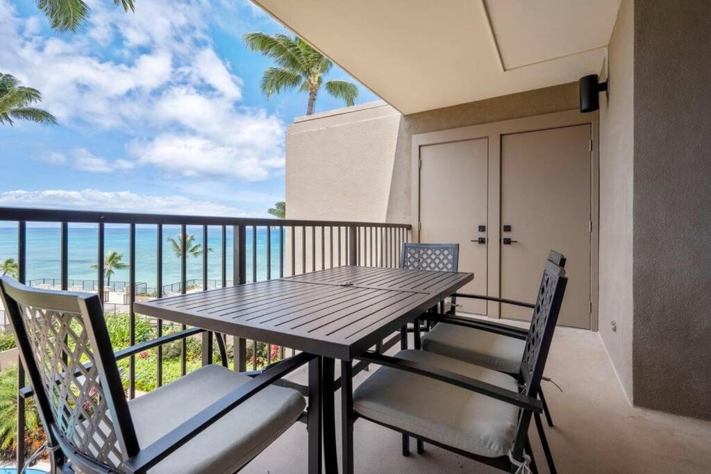 Hale Ono Loa 403- Top Floor, Ocean View, & Complete Modern Remodel Kahana Exterior foto