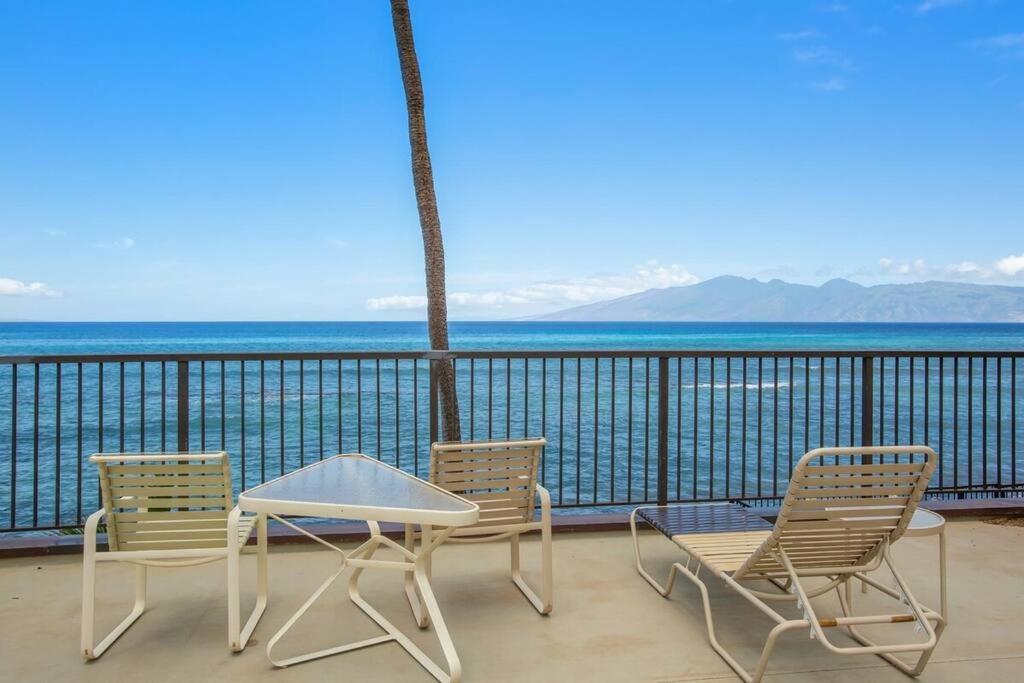Hale Ono Loa 403- Top Floor, Ocean View, & Complete Modern Remodel Kahana Exterior foto